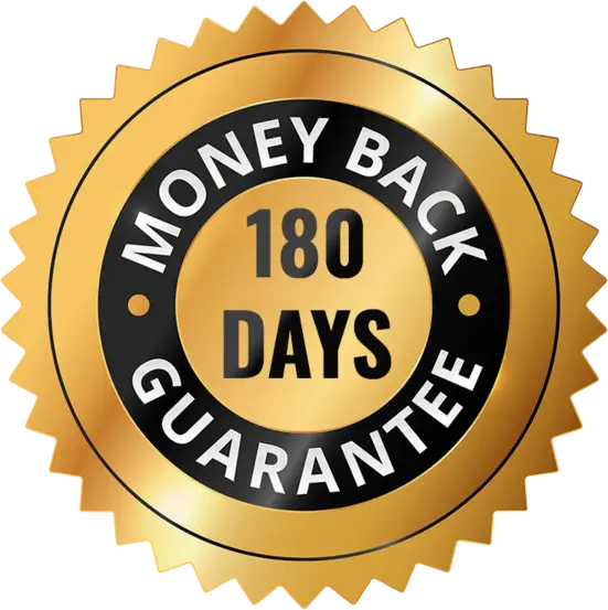 Visivra 60-day money-back guarantee badge