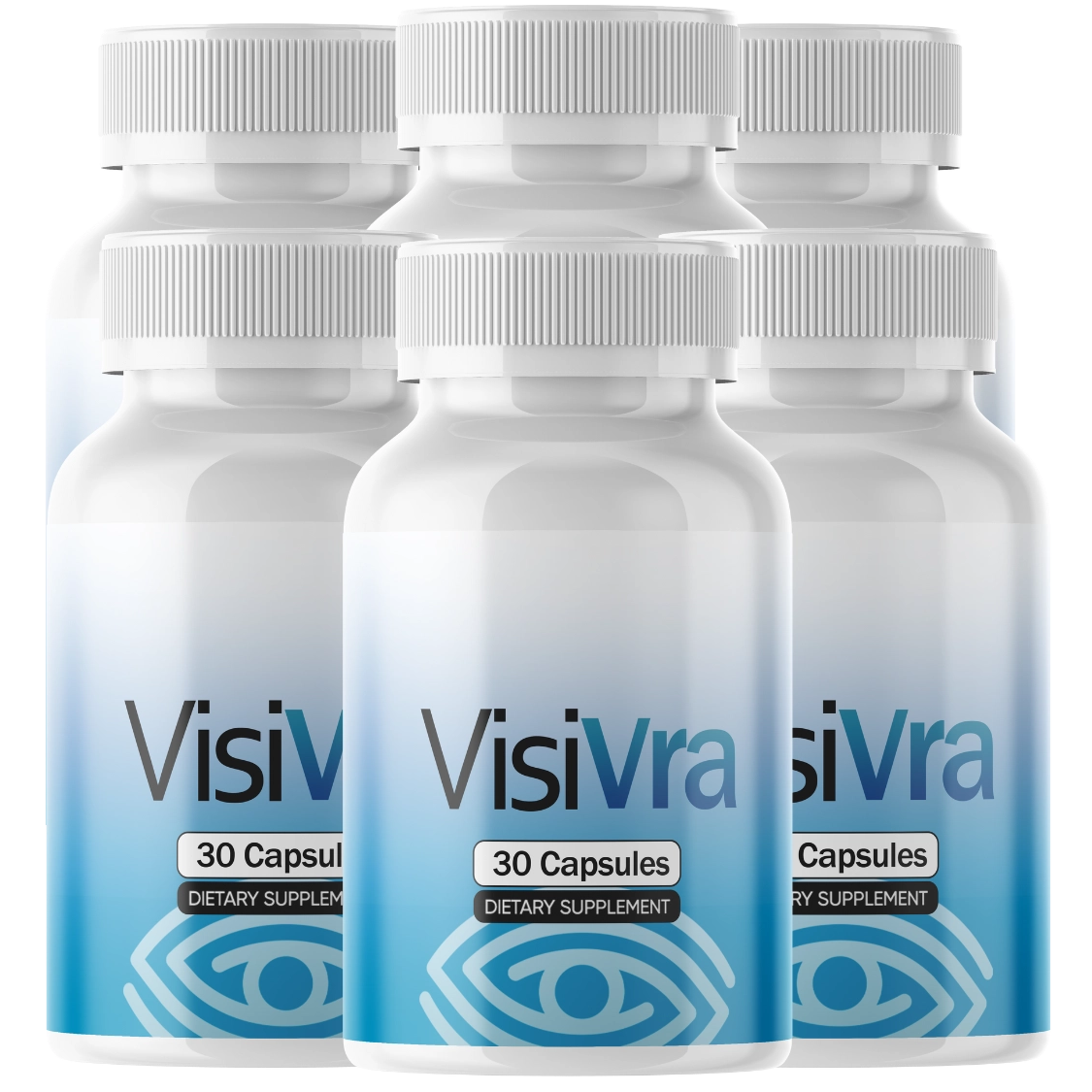 Visivra® 6 bottle pack — 180-day eye health and vision support supply